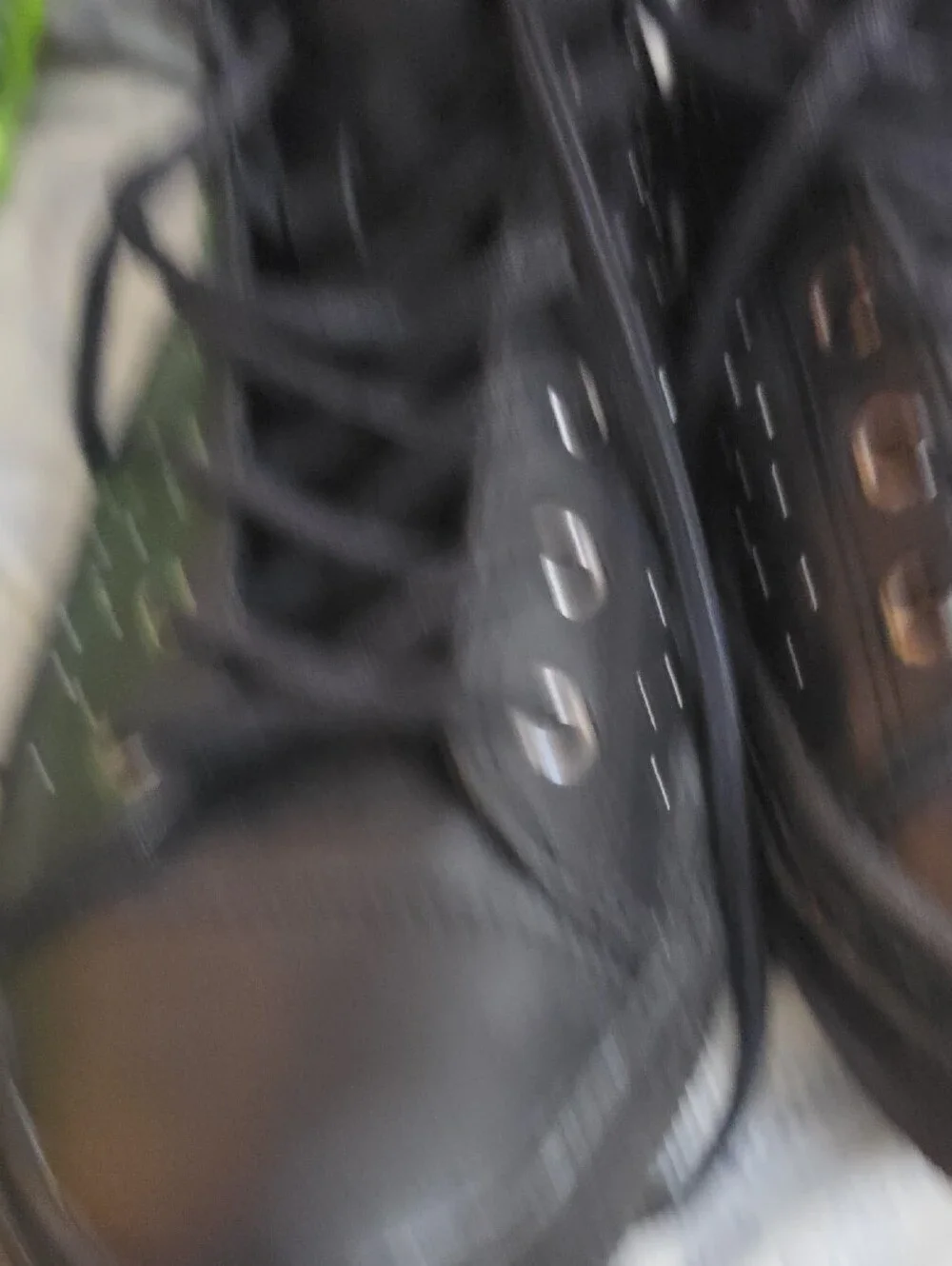 John Varvatos Black Studded High-Top Sneakers - Men